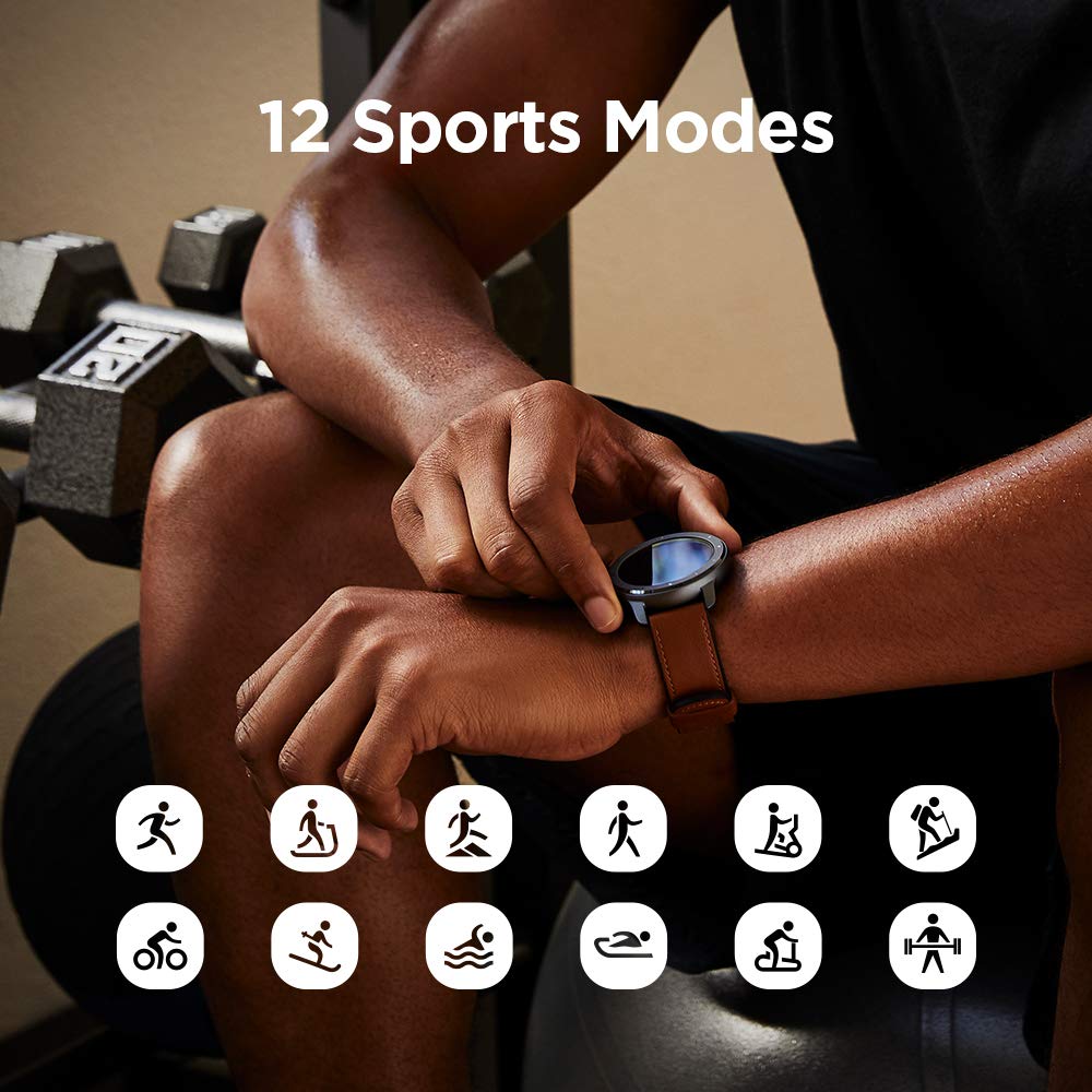 Amazfit - GTR Smartwatch 47mm - Titanium - W1902US3N