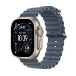 Apple Watch Ultra3 (GPS + Cellular) 49mm Titanium Case Blue Band - MEWH4LW/A
