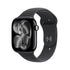 Apple Watch Series 11 (GPS+Cel) 46mm Alum Case w/ Black Band - M/L - Jet Black