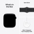 Apple Watch Series 11 (GPS+Cel) 46mm Alum Case w/ Black Band - M/L - Jet Black