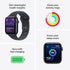Apple Watch SE 3 (GPS+Cellular) 40mm Aluminum Case with Midnight Sport Band - S/M - Midnight - (2025)