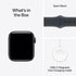 Apple Watch SE 3 (GPS+Cellular) 40mm Aluminum Case with Midnight Sport Band - S/M - Midnight - (2025)