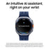 Samsung Galaxy Watch Ultra 47mm LTW - Titanium Blue Marine Band (Blue) - SM-L705UZB1XAA
