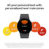 Samsung Galaxy Watch FE Aluminum Smartwatch 40mm LTE with Blue Band - Silver - (2024)