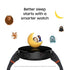 Samsung Galaxy Watch FE Aluminum Smartwatch 40mm LTE with Blue Band - Silver - (2024)