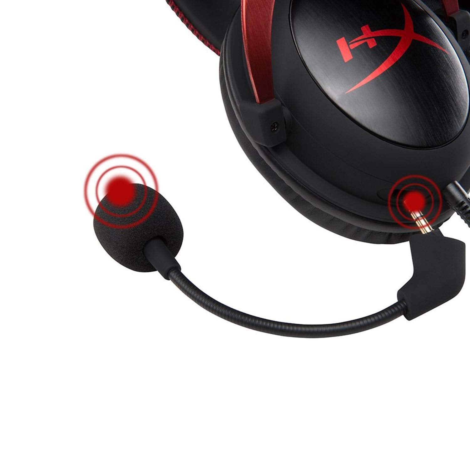 HyperX Cloud II Wired Gaming Headset - Black/Red