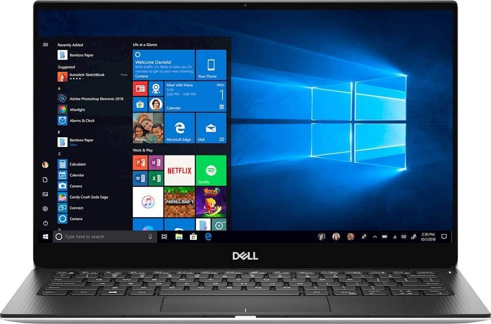 Dell XPS 13 7390 - FHD - i7-10710U - 8GB RAM - 256GB SSD - Silver