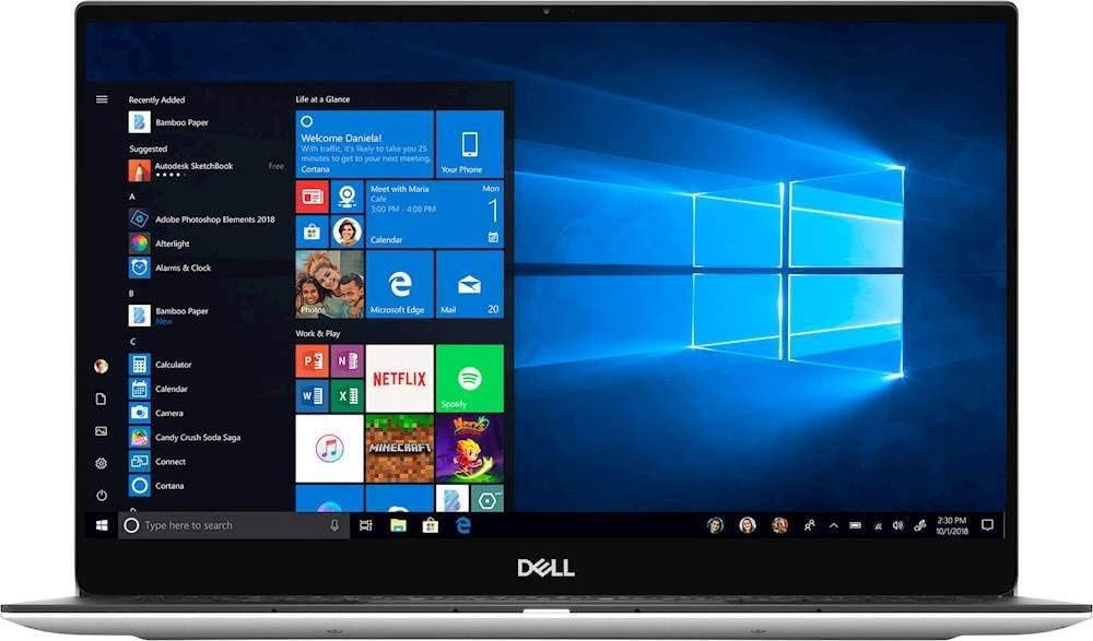 Dell XPS 13 7390 - FHD - i7-10710U - 8GB RAM - 256GB SSD - Silver