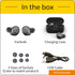 Jabra Elite Active 75t True Wireless Noise Cancelling In-Ear Titanium Black