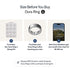 Oura Ring4 - Smart Ring - Size 5 - Silver  JZ90-54217-05