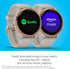 Garmin Venu 43mm Rose Gold Stainless Bezel w/ Sand Case and Band -010-02173-21