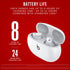 Beats Studio Buds Totally Wireless Noise Cancelling Earbuds - White - MJ4Y3LL/A