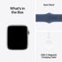 Apple Watch SE 2nd Gen (GPS+Cell) 44mm Silver Aluminum Case with M/L Denim Band