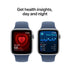 Apple Watch SE 2nd Gen (GPS+Cell) 44mm Silver Aluminum Case with M/L Denim Band