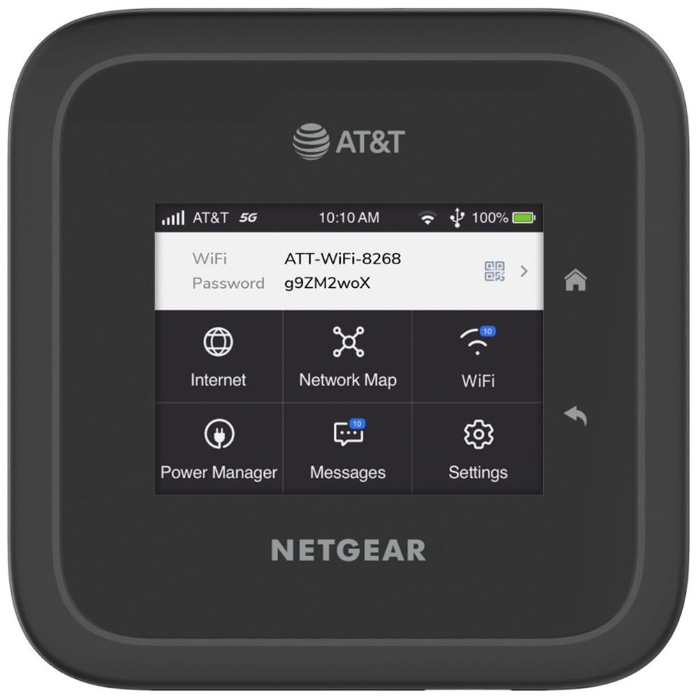 Netgear - Nighthawk M6 Pro 5G WiFi 6E Mobile Hotspot Router – R3NEW