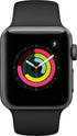 Apple Watch Series 3 ( GPS) 38mm Alum Space Gray w/ Black Sport Band - MQKV2LL/A