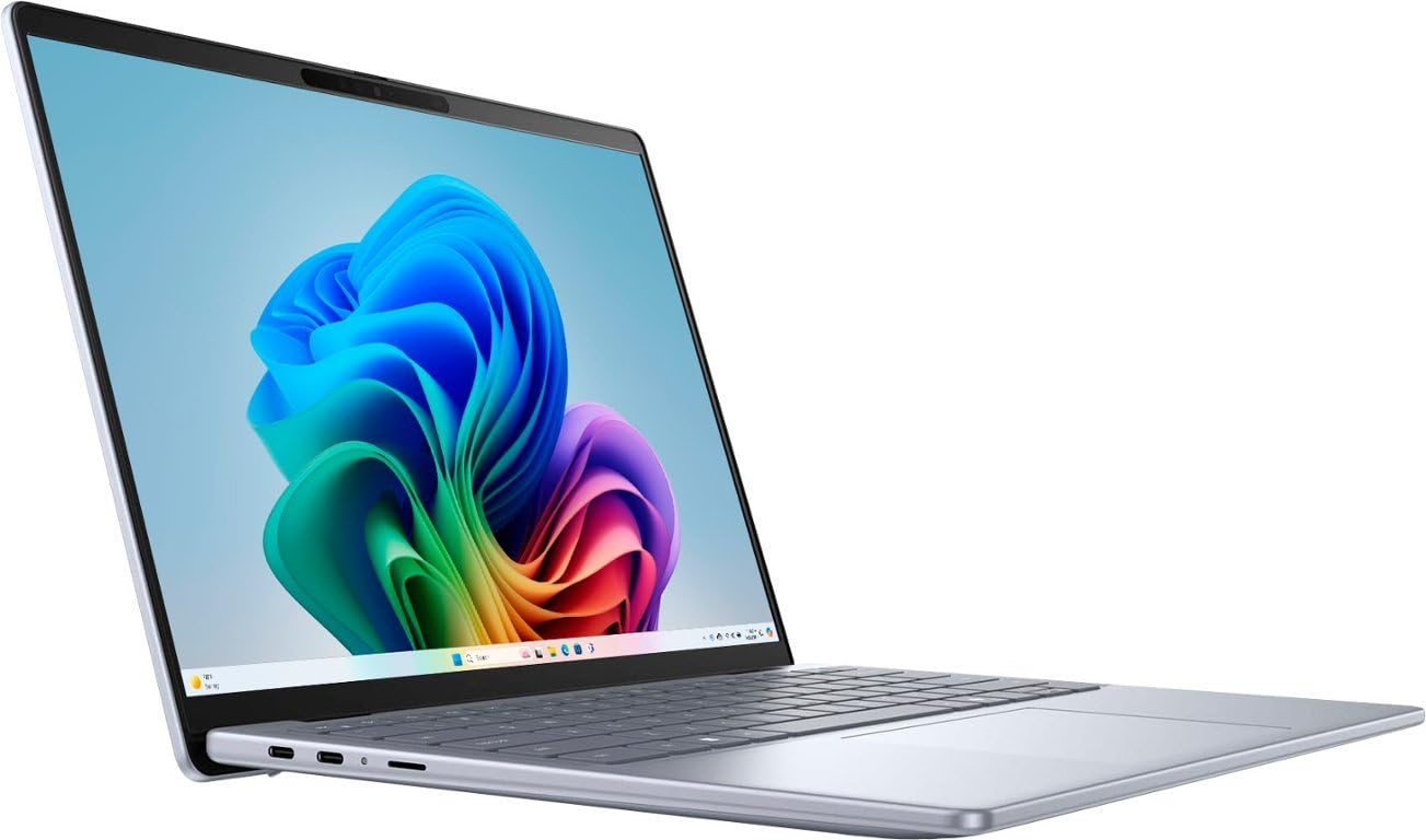Dell - Inspiron 14 Plus 14 QHD Touch Screen Laptop - Snapdragon X Plus Copilot+ PC with 16GB Memory