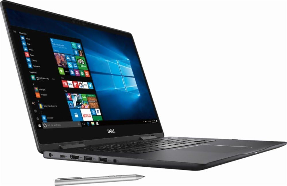 Dell Inspiron 7573 2-in-1 - UHD Touch i7-8550U - 16GB - MX130 - 256GB SSD Black