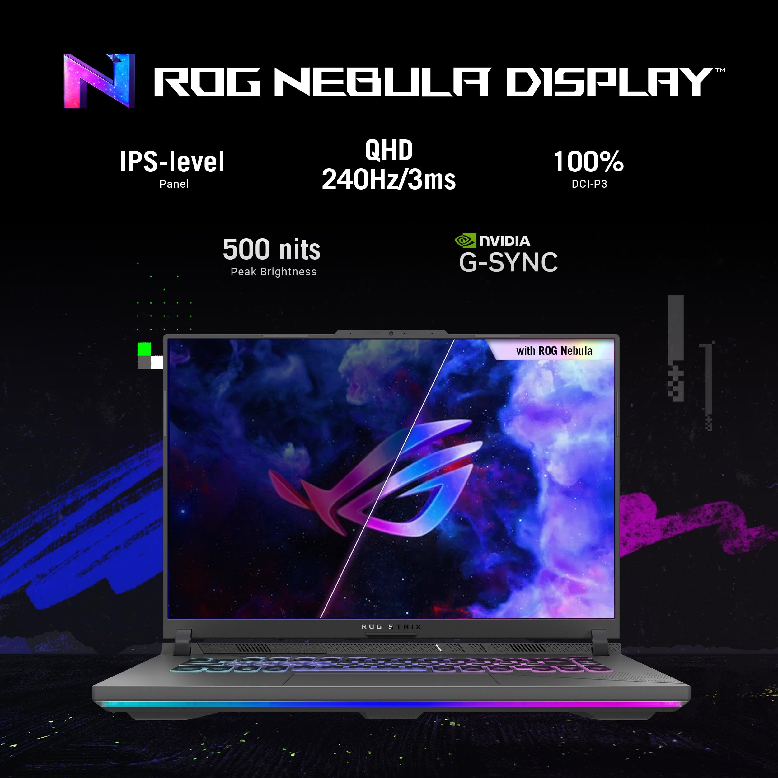 Asus ROG Strix G16 Gaming Laptop - QHD - i9-14900HX - 16GB RAM - RTX 4060 - 1TB SSD - Eclipse Gray