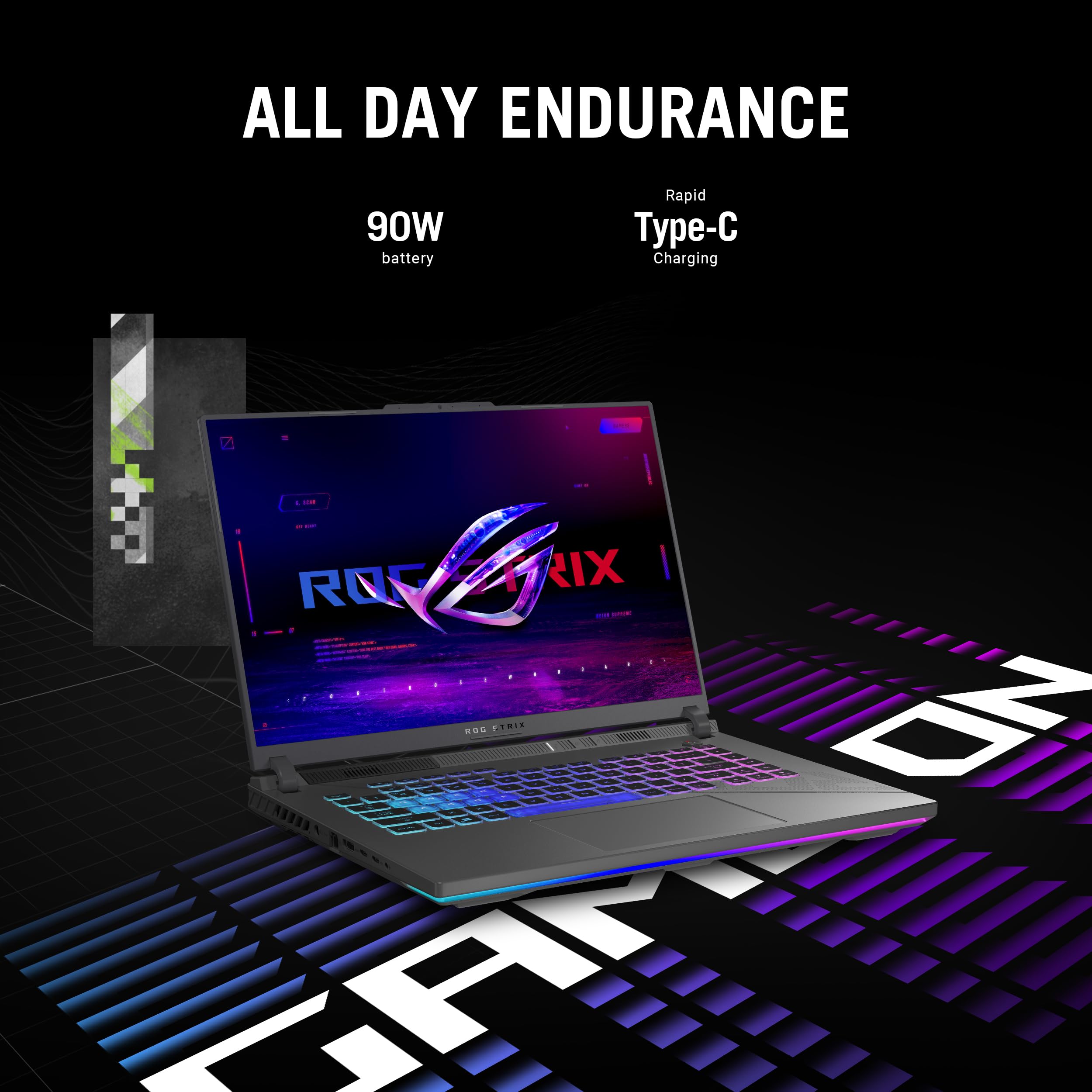 Asus ROG Strix G16 Gaming Laptop - QHD - i9-14900HX - 16GB RAM - RTX 4060 - 1TB SSD - Eclipse Gray
