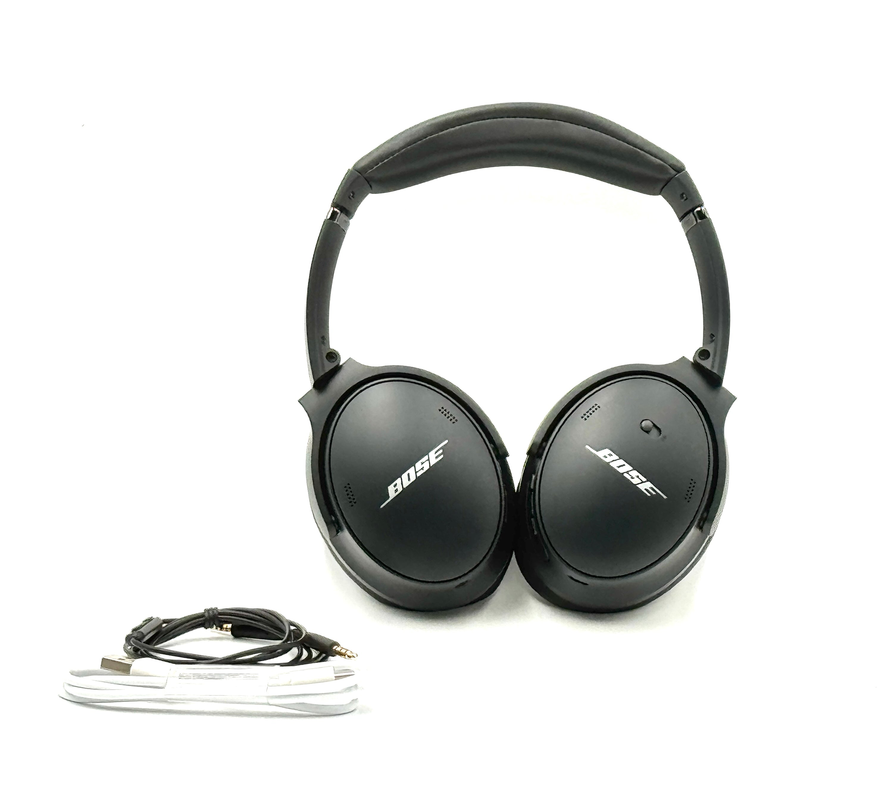Bose QuietComfort 45 Wireless Noise Cancelling Headphones - Black - NO CASE