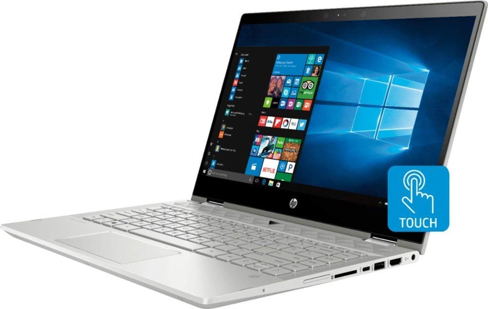 HP Pavilion x360 2-in-1 - FHD Touch - i5-8250U - 8GB RAM - 256GB SSD - Silver