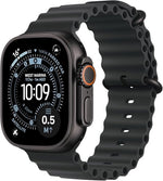 Apple Watch Ultra 3 (GPS+Cellular) 49mm Titanium Case with Black Ocean Band - Black