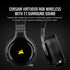 CORSAIR - VIRTUOSO RGB Wireless Gaming Headset for PC, Mac, PS4, and Mobile - Carbon