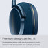 Bowers & Wilkins Px7 S2 Noise-Canceling Wireless Over-Ear Headphones - Blue
