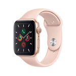 Apple Watch Series5 (GPS, 44mm) Gold Aluminum Case with Pink Sand Band MWVE2LL/A