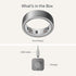 Oura - Ring 4 - Smart Ring - Size 9 - Brushed Silver - JZ90-54220-09