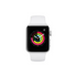 Apple Watch Series 3 GPS 42mm Silver Aluminum Case - MTF22LL/A - WHite Band