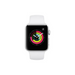 Apple Watch Series 3 GPS 42mm Silver Aluminum Case - MTF22LL/A - WHite Band