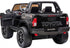 Hyper - Toyota Hilux 12V 2 Seat Off Road Ride-on, 4mph Max Speed - Front & Rear Lights - Front & Rear Trunk Space - Truck Sounds - Black/Grey