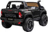 Hyper - Toyota Hilux 12V 2 Seat Off Road Ride-on, 4mph Max Speed - Front & Rear Lights - Front & Rear Trunk Space - Truck Sounds - Black/Grey