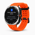Samsung Galaxy Watch Ultra (2025) 47mm LTE - Bespoke Titanium Silver w/ Orange Marine Band