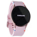 Samsung - Galaxy Watch FE Aluminum Smartwatch 40mm LTE with Pink Band - Pink Gold - (2024)
