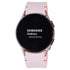 Samsung - Galaxy Watch FE Aluminum Smartwatch 40mm LTE with Pink Band - Pink Gold - (2024)