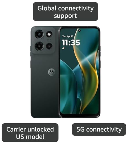Unlocked Motorola Moto G (2025) - 128GB - Forest Gray - PB5X0002US