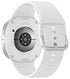 Samsung Galaxy Watch8 LTE 40mm Aluminum Silver w/ White Band