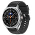 Samsung Galaxy Watch8 Classic 46mm LTE - Stainless Steel w/ Black Hybrid Band