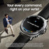 Samsung Galaxy Watch8 Classic 46mm LTE - Stainless Steel w/ Black Hybrid Band