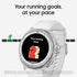Samsung Galaxy Watch8 Classic 46mm LTE - Stainless Steel w/ Black Hybrid Band