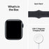 Apple Watch SE 2nd Gen 44MM Midnight Aluminum Midnight Sport Band S/M