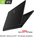 MSI GS65 Stealth-1667 - 15.6" FHD - i7-9750H - 32GB RAM - RTX 2060 - 512GB SSD - Matte Black