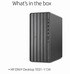 HP - Envy Desktop - i7-10700 - 16GB RAM - 512GB SSD - Gray