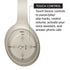Sony - WH1000XM4 Wireless Noise-Cancelling Over-the-Ear Headphones - Silver - NO CASE
