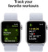 Apple - Watch Series 10 (GPS+Cellular) 46mm Aluminum Case with Blue Cloud Sport Loop - Silver - (2024)