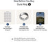 Oura - Ring 4 - Smart Ring - Size Before You Buy with OR4 Sizing Kit - Size 9 - Silver - (2024)