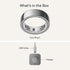Oura - Ring 4 - Smart Ring - Size Before You Buy with OR4 Sizing Kit - Size 9 - Silver - (2024)